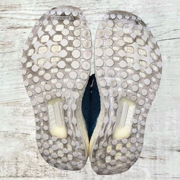 Adidas x Parley Uncaged UltraBOOST Blue Running Shoe Sneaker Mens Size 7 BY3057 - Picture 8 of 9